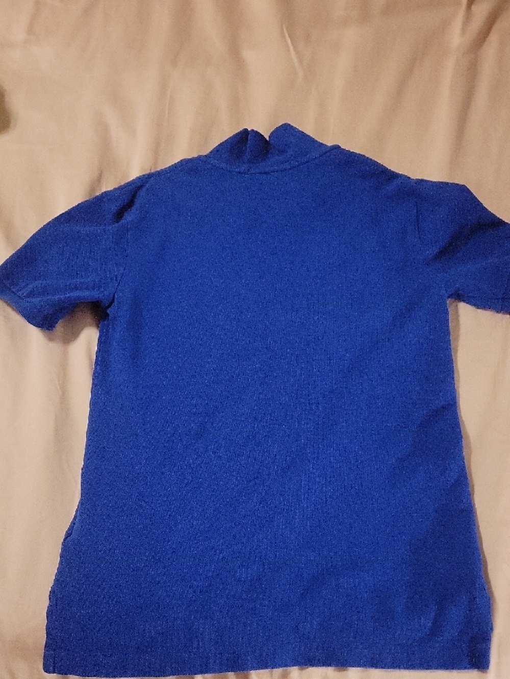 Ralph Lauren Boys Royal Blue Polo with Yellow Pony - Picture 3 of 4